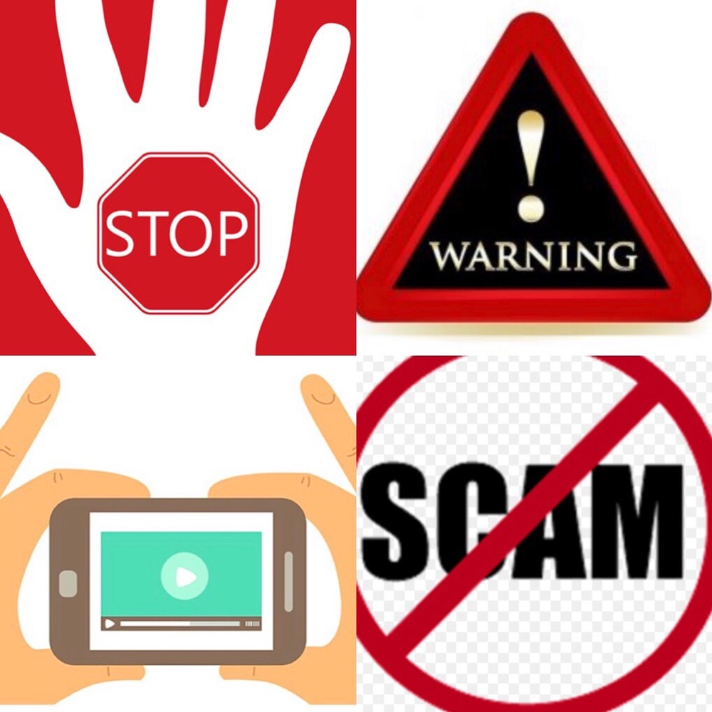 👆🏻⚠️ WARNING TO SCAMMERS ‼️